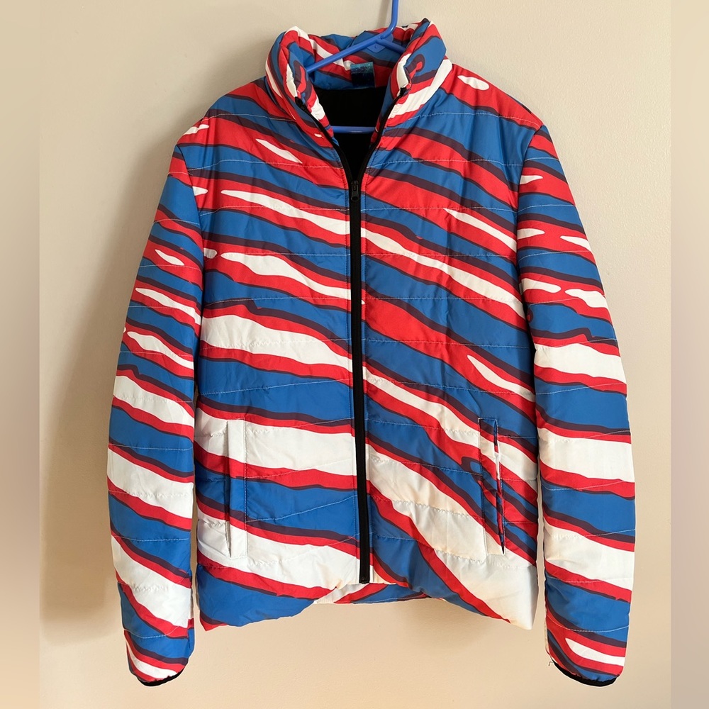 Custom Buffalo Bills Zubaz Puffer Jacket